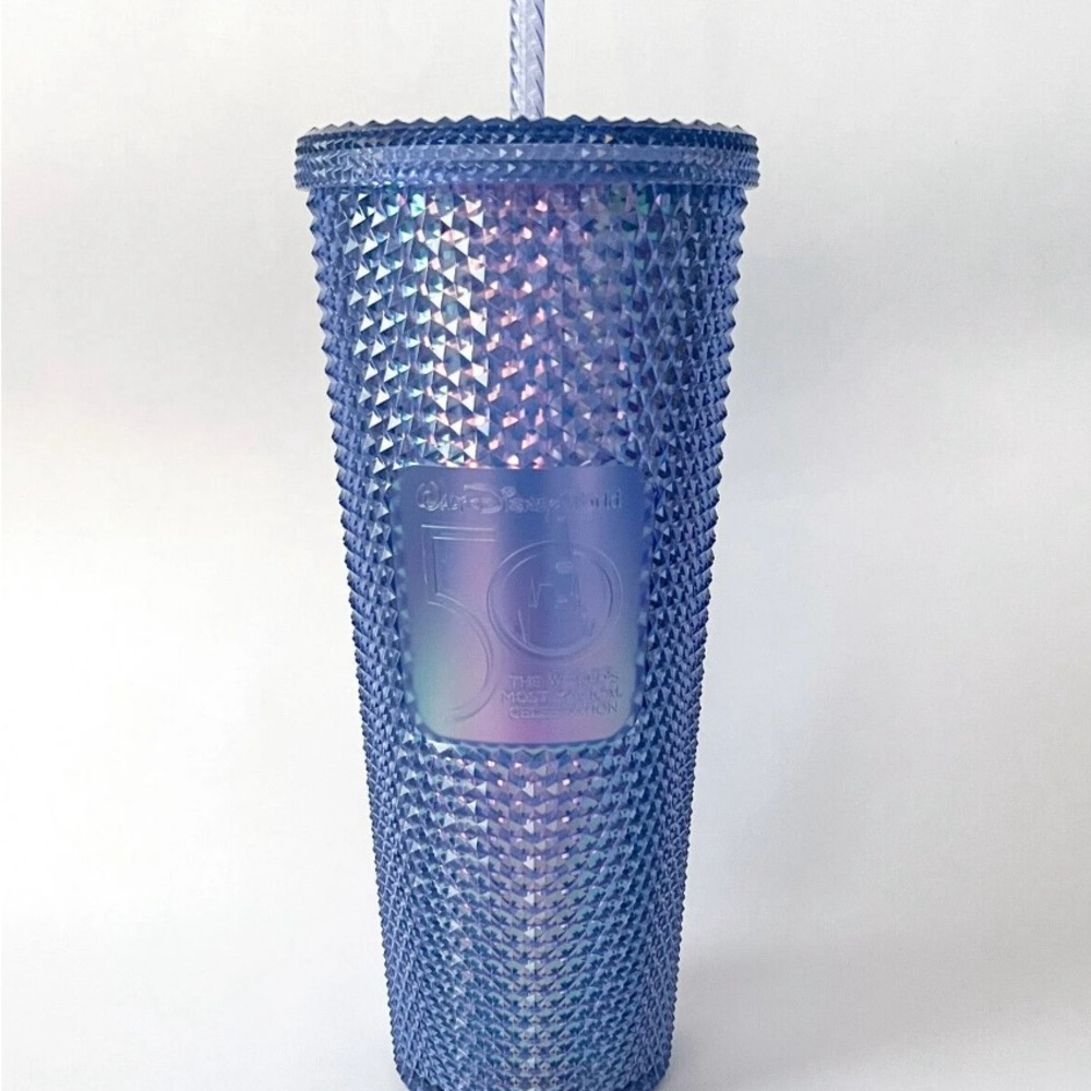 Disney Starbucks Blue Studded Drinkware Tumbler